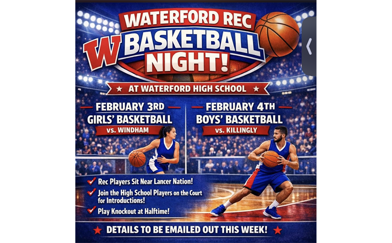 WRB Nights at the WHS Girls & Boys Basketball games!